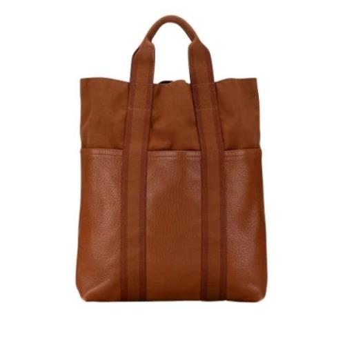 Hermès Vintage Pre-owned Laeder totevskor Brown, Dam