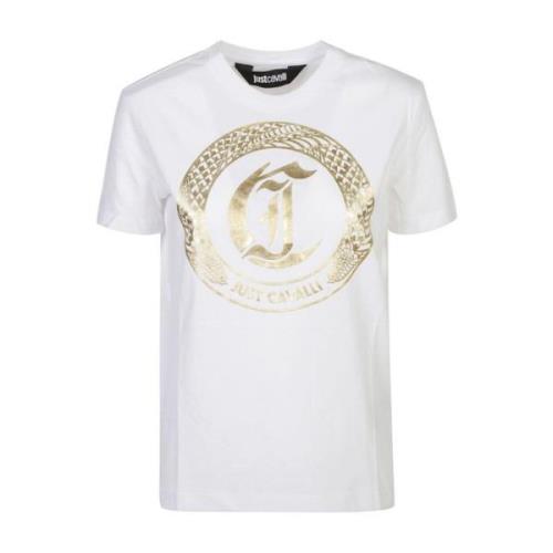 Just Cavalli Vita T-shirts och Polos ***cv White, Dam