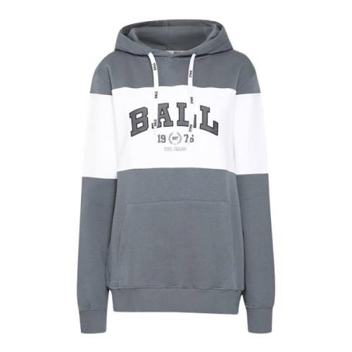 Ball Thunder Hoodie Sweatshirt Gray, Dam