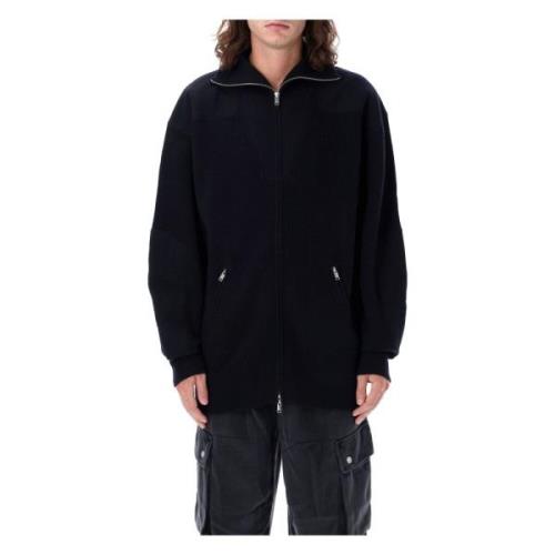 Isabel Marant Midnight Zip-Up Stickad Kofta Aw24 Black, Herr