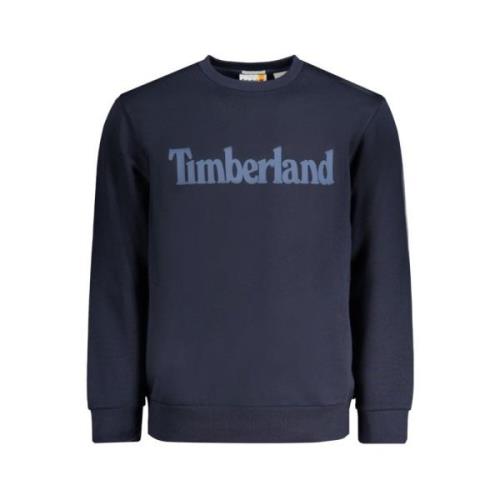 Timberland Blå Bomullströja Blue, Herr