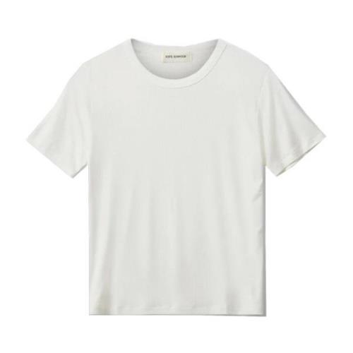 Sofie Schnoor Vit T-shirt Topp White, Dam