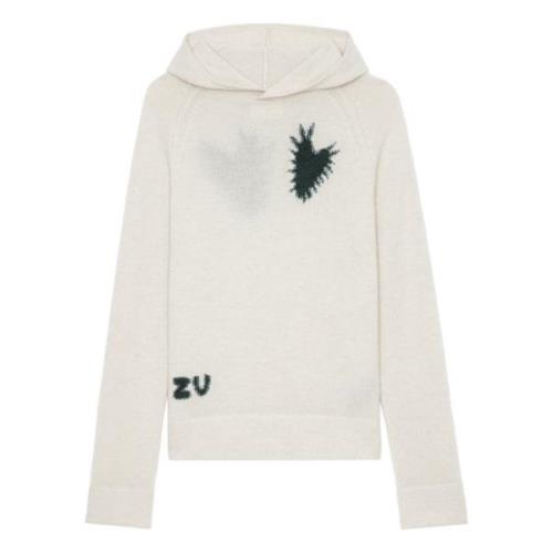 Zadig & Voltaire Hjärtmönstrad Blus White, Dam