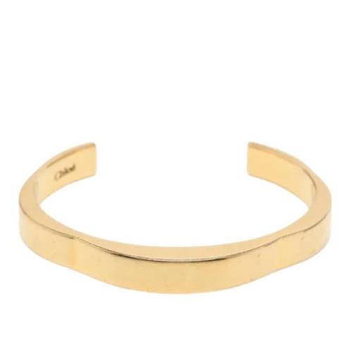 Chloé Pre-owned Pre-owned Metall armband Yellow, Dam