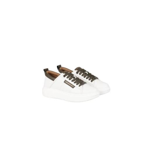 Alexander Smith Eco Wembley Vita Militära Sneakers White, Herr