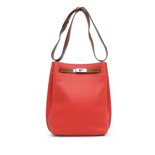 Hermès Vintage Pre-owned Laeder axelremsvskor Red, Dam