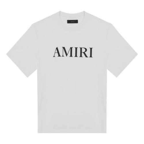 Amiri Kortärmad rund hals T-shirt White, Herr