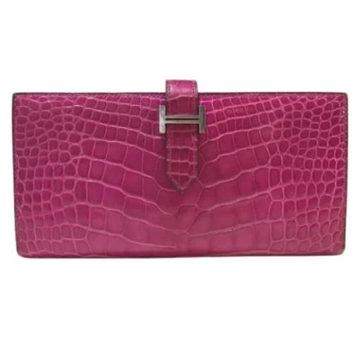 Hermès Vintage Pre-owned Tyg plnbcker Pink, Dam