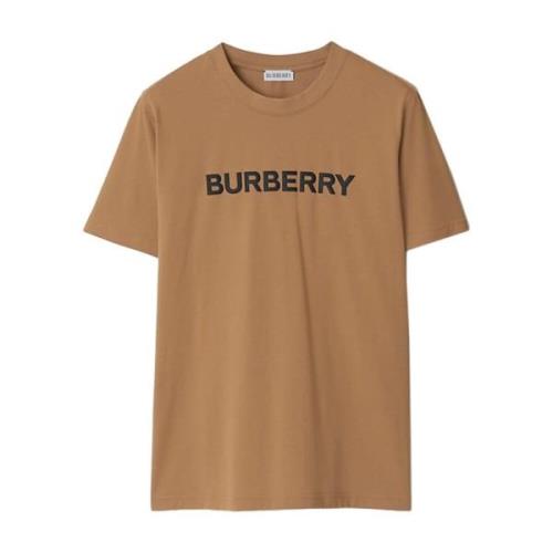 Burberry Beige T-shirts och Polos med Print Beige, Dam