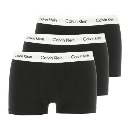 Calvin Klein Bekväma elastiska boxershorts Black, Herr