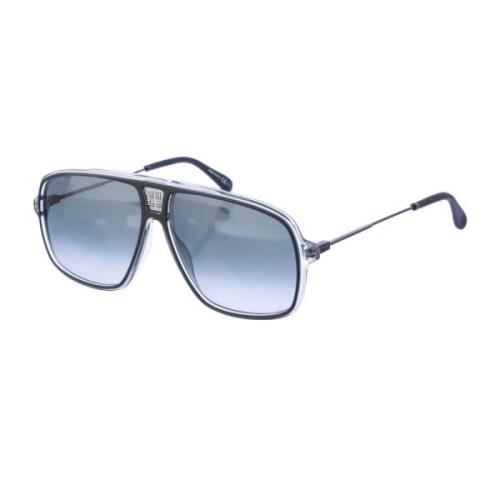 Givenchy Aviator Stil Acetat Solglasögon Gray, Dam