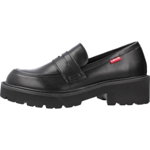 Levi's Stiliga Lucy Loafers för Kvinnor Black, Dam