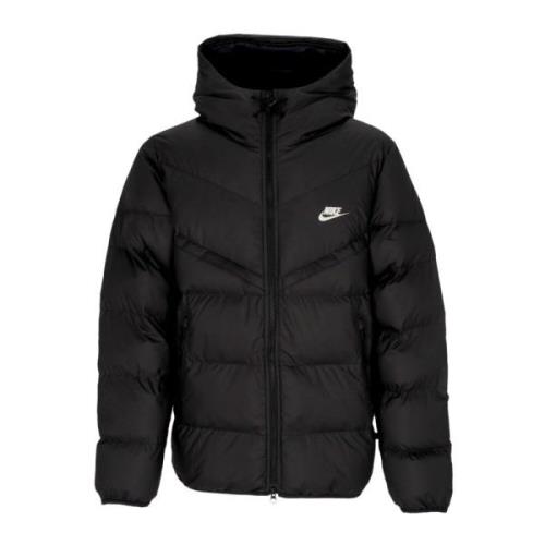 Nike Windrunner Primaloft Huva Jacka Svart Black, Herr