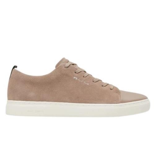 Paul Smith Brun Lder Lga Sneakers Brown, Herr