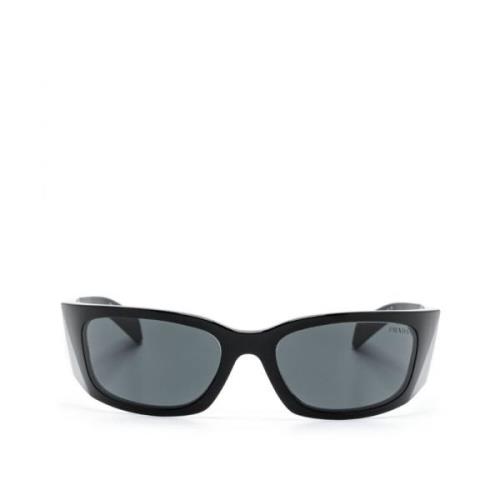 Prada PR A14S 1Ab5S0 Sunglasses Black, Dam