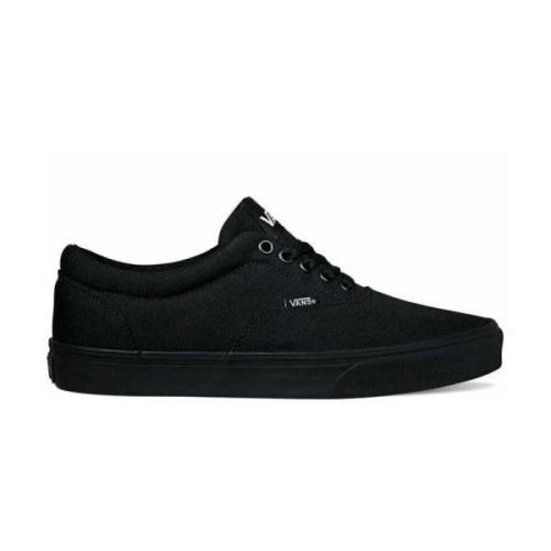 Vans Canvas Svarta Sneakers Black, Herr