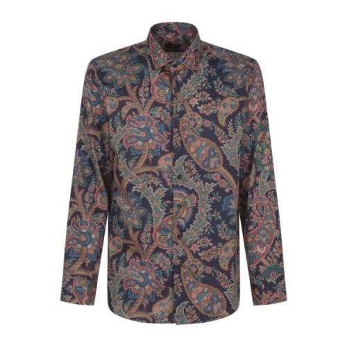 Etro Stiliga Skjortor MR Shirt Roma Multicolor, Herr