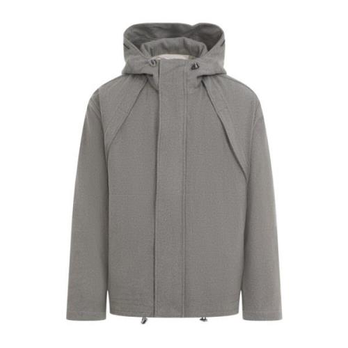 Ranra Grå Yllejacka Aw24 Gray, Herr