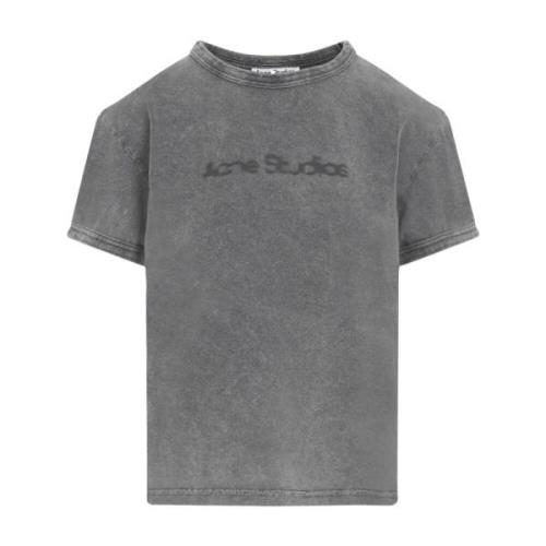 Acne Studios Grå T-shirts & Polos för kvinnor Gray, Dam