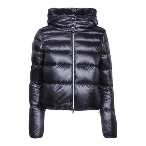 Herno Svart Bomberjacka Aw24 Black, Dam