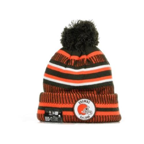 New Era Sport Stickad Pom Pom Mössa Lagfärger Multicolor, Herr