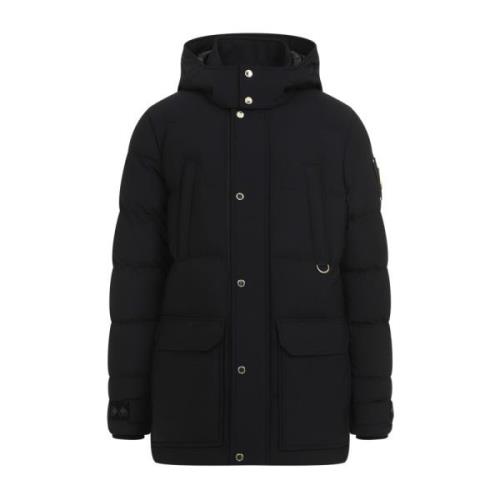 Moose Knuckles Svart Dunjacka Aw24 Black, Herr