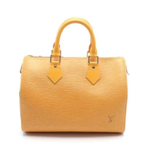 Louis Vuitton Vintage Pre-owned Laeder louis-vuitton-vskor Yellow, Dam