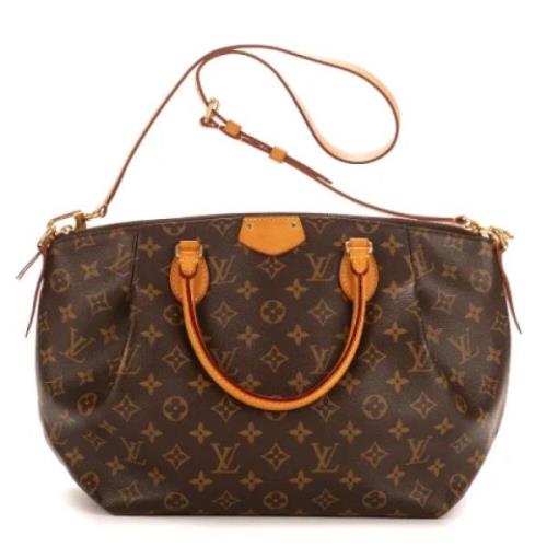 Louis Vuitton Vintage Pre-owned Canvas handvskor Brown, Dam