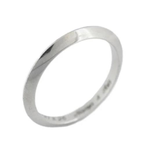 Tiffany & Co. Pre-owned Pre-owned Platina ringar Gray, Dam