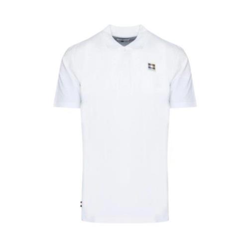 Aquascutum Casual T-shirt och Polo Kollektion White, Herr