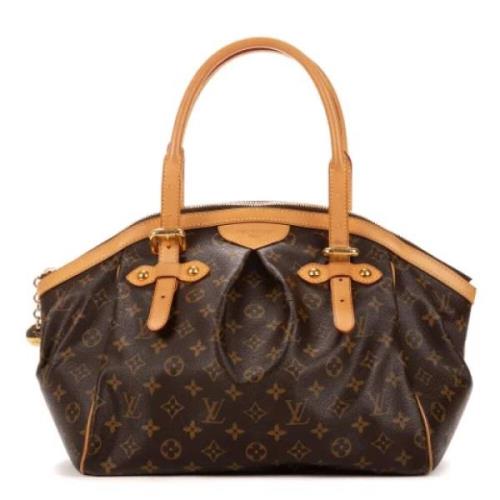 Louis Vuitton Vintage Pre-owned Canvas handvskor Brown, Dam