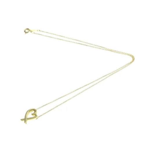 Tiffany & Co. Pre-owned Pre-owned Guld halsband Yellow, Dam