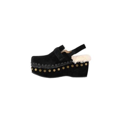 Mou Dam Sneakers Skor Black, Dam