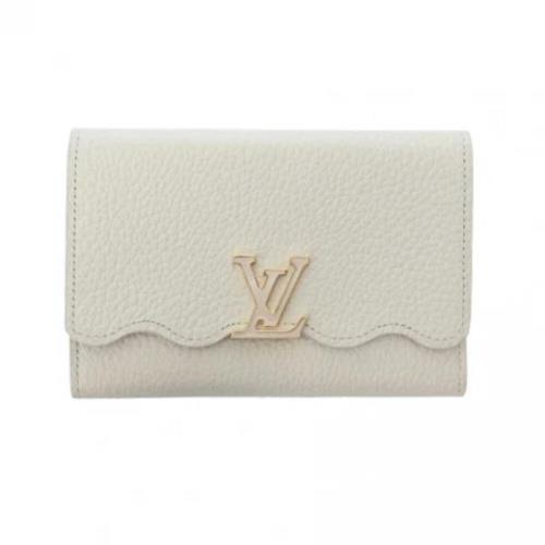 Louis Vuitton Vintage Pre-owned Laeder plnbcker White, Dam