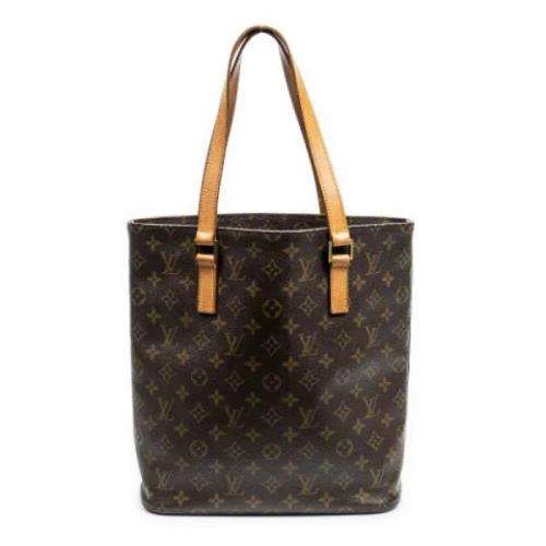 Louis Vuitton Vintage Pre-owned Canvas handvskor Brown, Dam