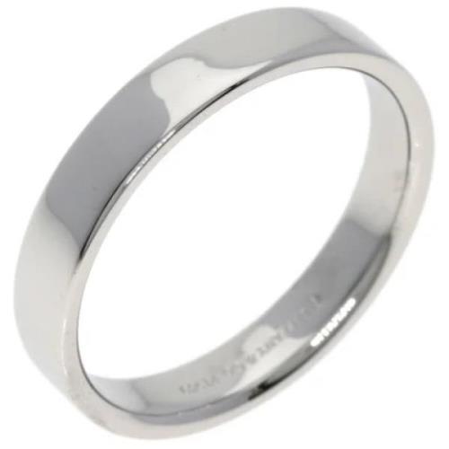 Tiffany & Co. Pre-owned Pre-owned Platina ringar Gray, Unisex