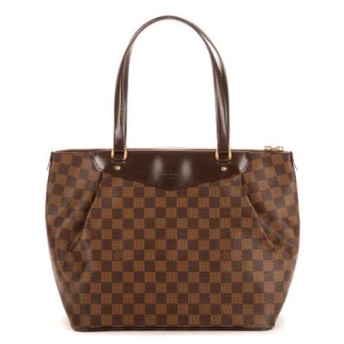 Louis Vuitton Vintage Pre-owned Canvas handvskor Brown, Dam