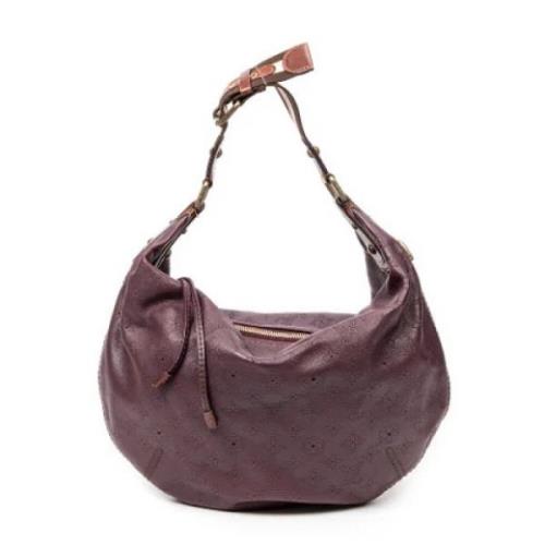 Louis Vuitton Vintage Pre-owned Laeder handvskor Purple, Dam