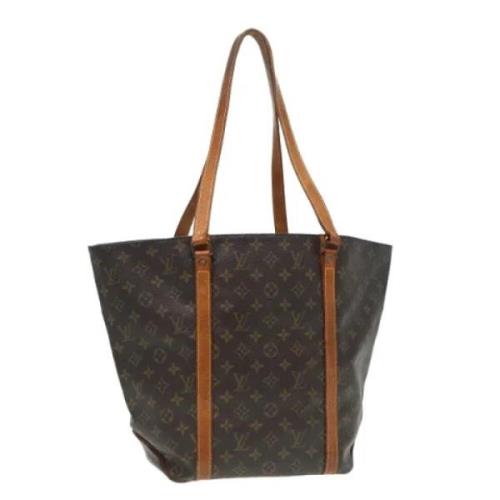 Louis Vuitton Vintage Pre-owned Canvas totevskor Brown, Dam