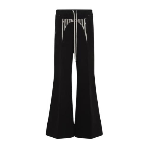 Rick Owens Svarta Byxor Aw24 Black, Herr