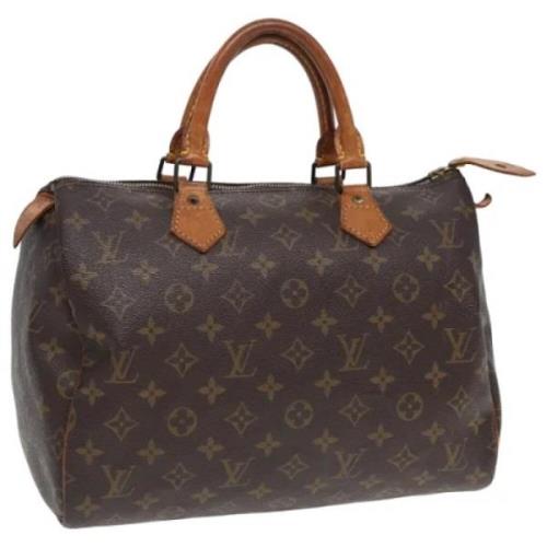 Louis Vuitton Vintage Pre-owned Canvas handvskor Brown, Dam