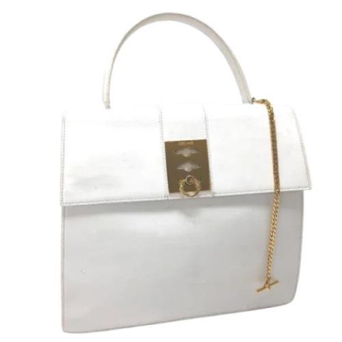 Celine Vintage Pre-owned Laeder celine-vskor White, Dam