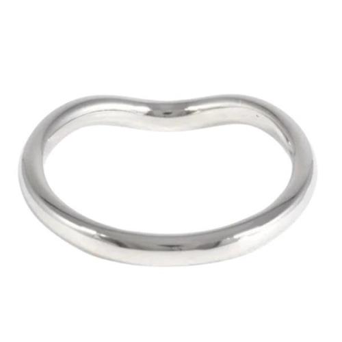 Tiffany & Co. Pre-owned Pre-owned Platina ringar Gray, Dam