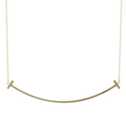 Tiffany & Co. Pre-owned Pre-owned Guld halsband Yellow, Dam