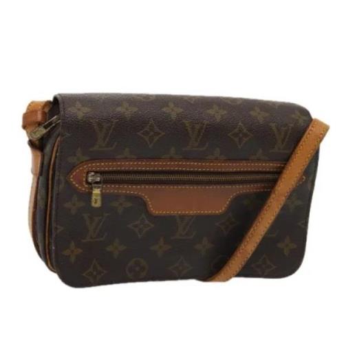 Louis Vuitton Vintage Pre-owned Canvas louis-vuitton-vskor Brown, Dam