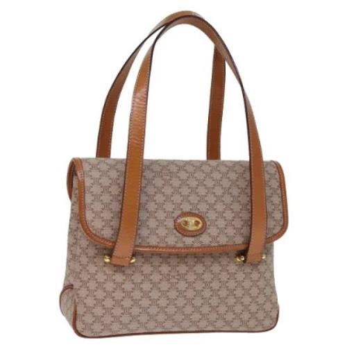 Celine Vintage Pre-owned Canvas celine-vskor Brown, Dam