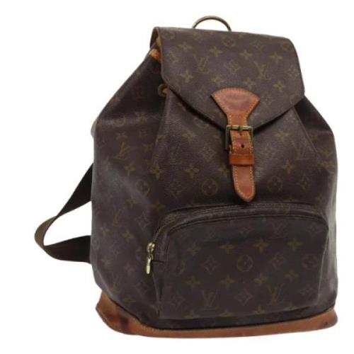 Louis Vuitton Vintage Pre-owned Canvas ryggsckar Brown, Dam