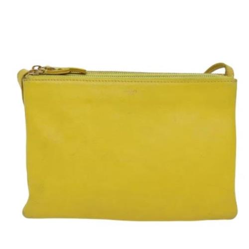 Celine Vintage Pre-owned Laeder celine-vskor Yellow, Dam