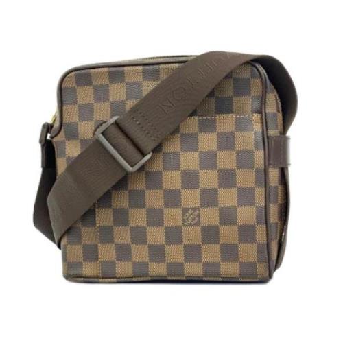 Louis Vuitton Vintage Pre-owned Tyg louis-vuitton-vskor Brown, Dam