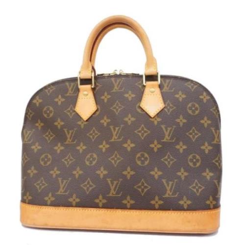 Louis Vuitton Vintage Pre-owned Tyg louis-vuitton-vskor Brown, Dam